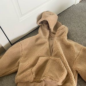 Teddy cropped jacket